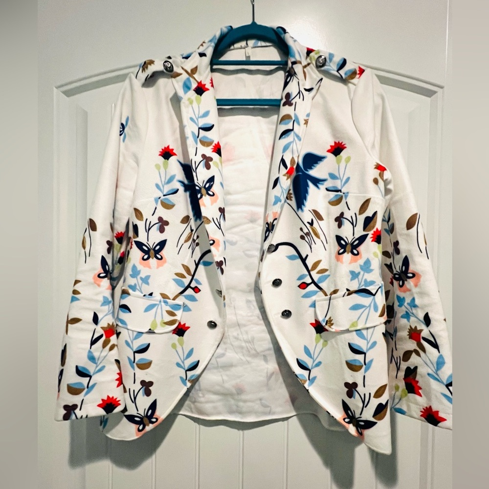 Floral Blazer